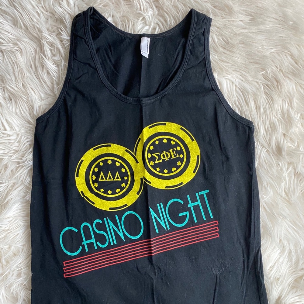 Tri Delta & Sigma Phi Epsilon Casino Tank